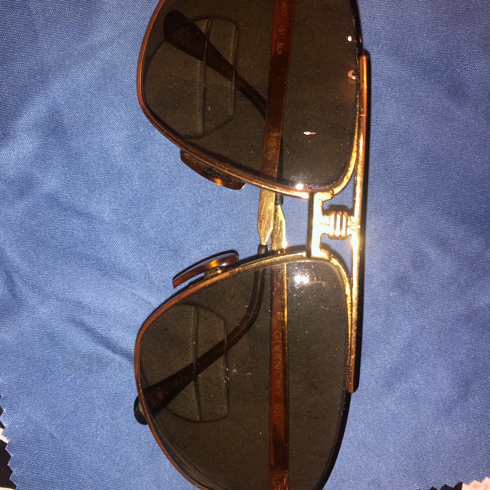 GIVENCHY GOLD AVIATORS